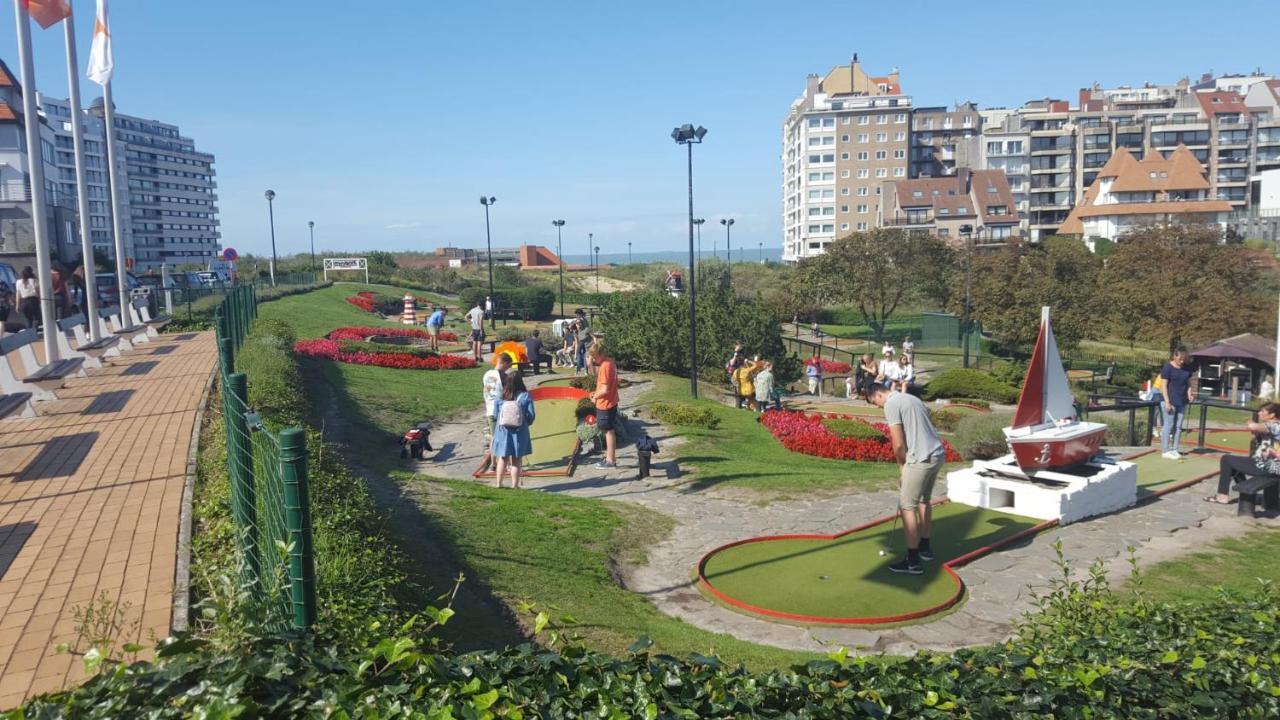 Nieuw App Met Tuin En Terras, Gratis Parking, Aan Zee, Vlakbij Brugge Apartamento Duinbergen Exterior foto