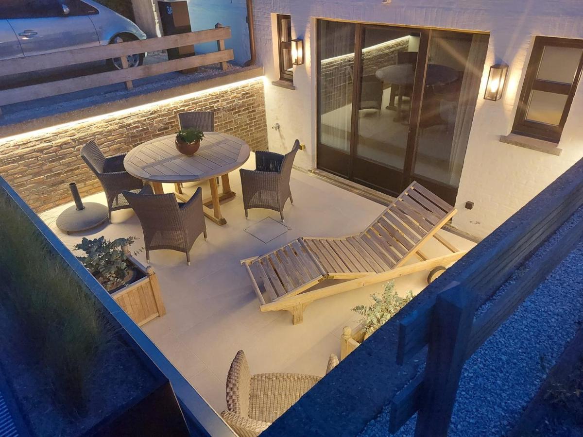 Nieuw App Met Tuin En Terras, Gratis Parking, Aan Zee, Vlakbij Brugge Apartamento Duinbergen Exterior foto