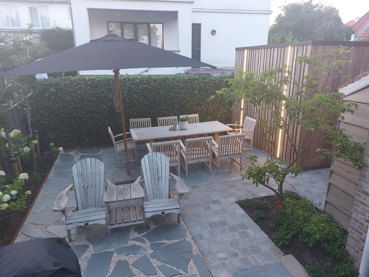 Nieuw App Met Tuin En Terras, Gratis Parking, Aan Zee, Vlakbij Brugge Apartamento Duinbergen Exterior foto